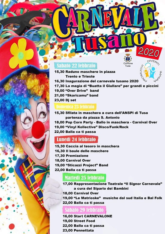 carnevale tusano 2020